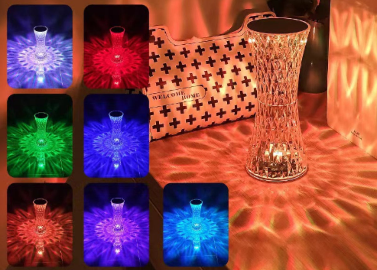 Crystal Lamp Rechargeable Acrylic