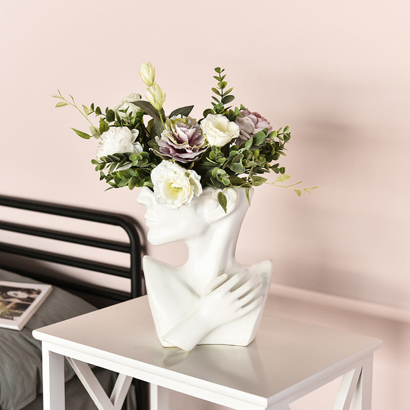 Nordic Style Portrait Vase