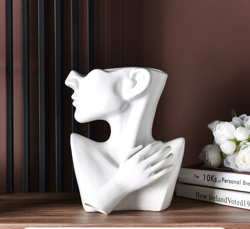 Nordic Style Portrait Vase