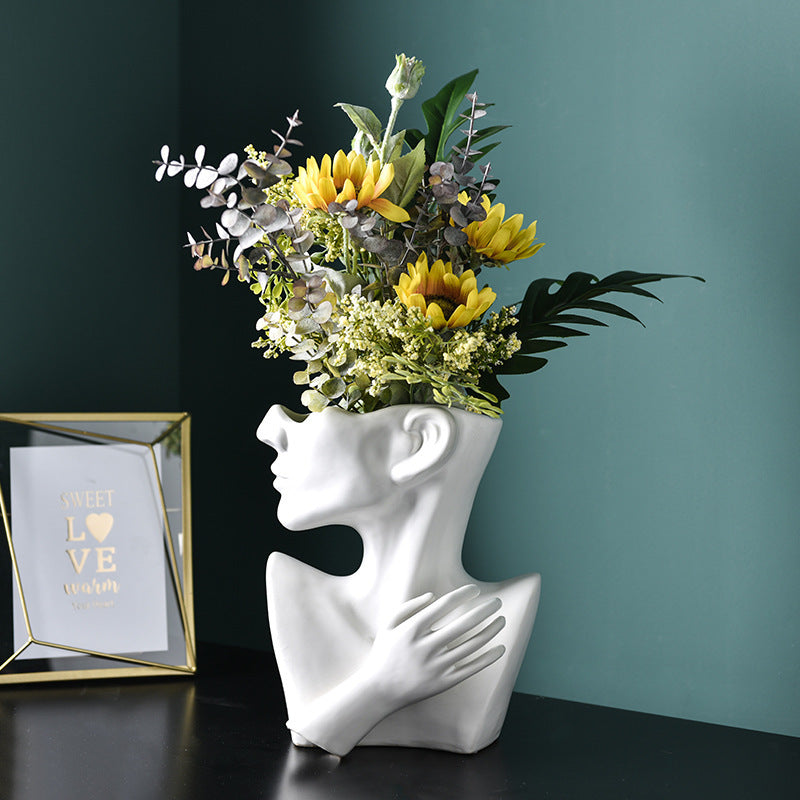 Nordic Style Portrait Vase