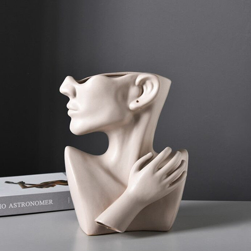 Nordic Style Portrait Vase