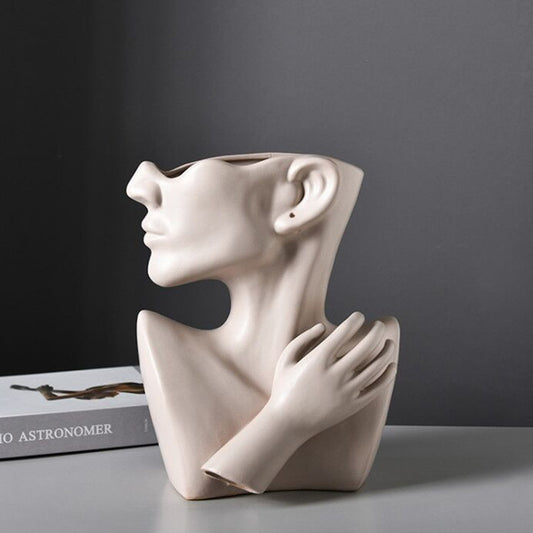 Nordic Style Portrait Vase