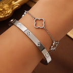 Clover bracelet