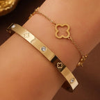 Clover bracelet